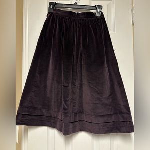 Vintage 70’s Velvet Skirt Intuitions by Maurice Antaya